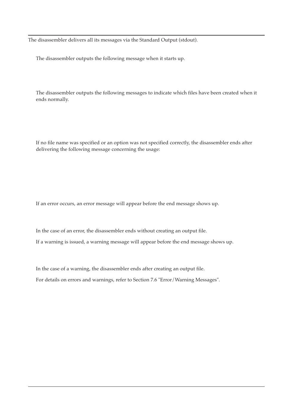 4 messages | Epson S5U1C63000A User Manual | Page 127 / 346