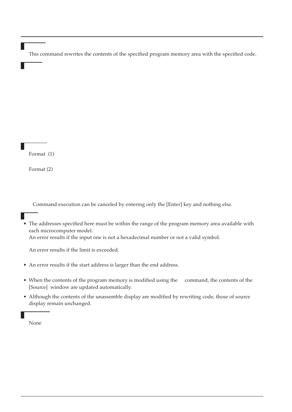 Pf (program memory fill), Df (data memory fill) | Epson S5U1C63000A User Manual | Page 176 / 346
