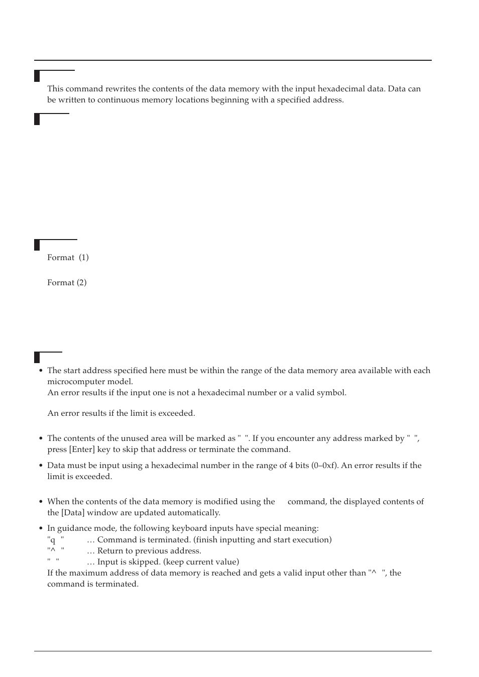 De (data memory enter), Od (option data dump) | Epson S5U1C63000A User Manual | Page 180 / 346