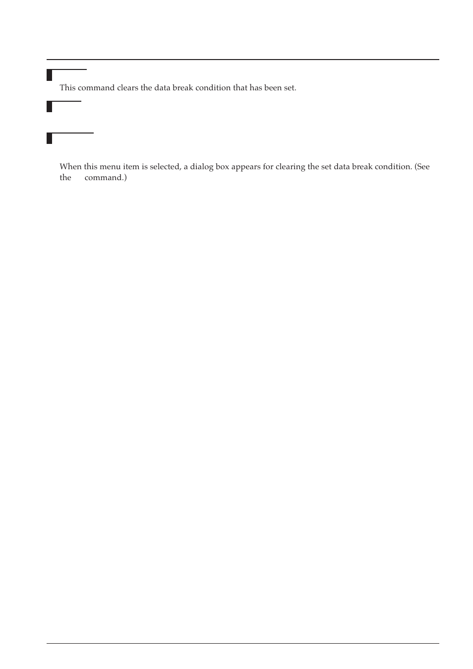 Bdc (data break clear), Bsp (break stack pointer) | Epson S5U1C63000A User Manual | Page 203 / 346
