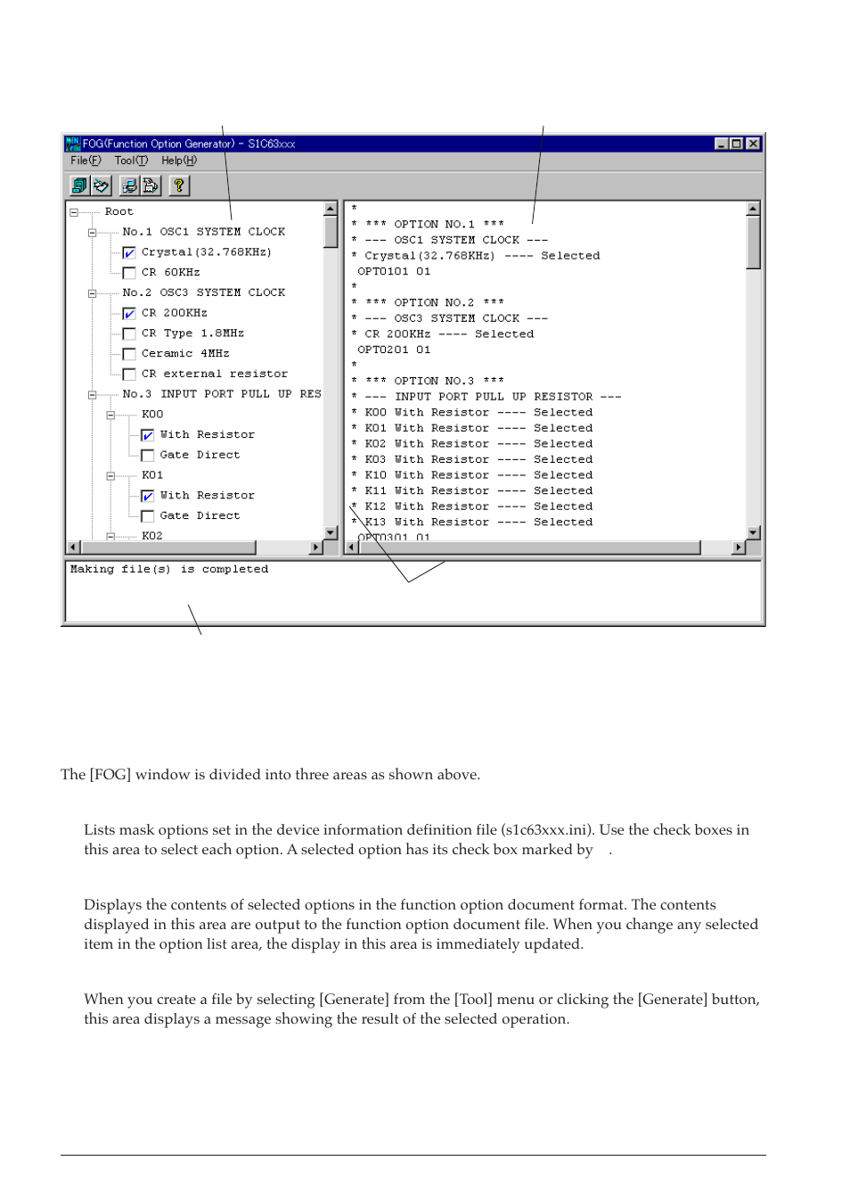 2 window | Epson S5U1C63000A User Manual | Page 256 / 346