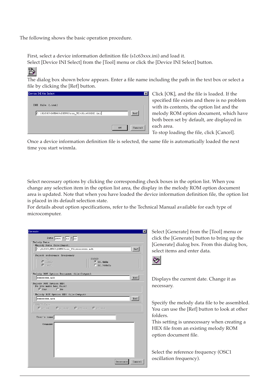 4 operation procedure | Epson S5U1C63000A User Manual | Page 280 / 346