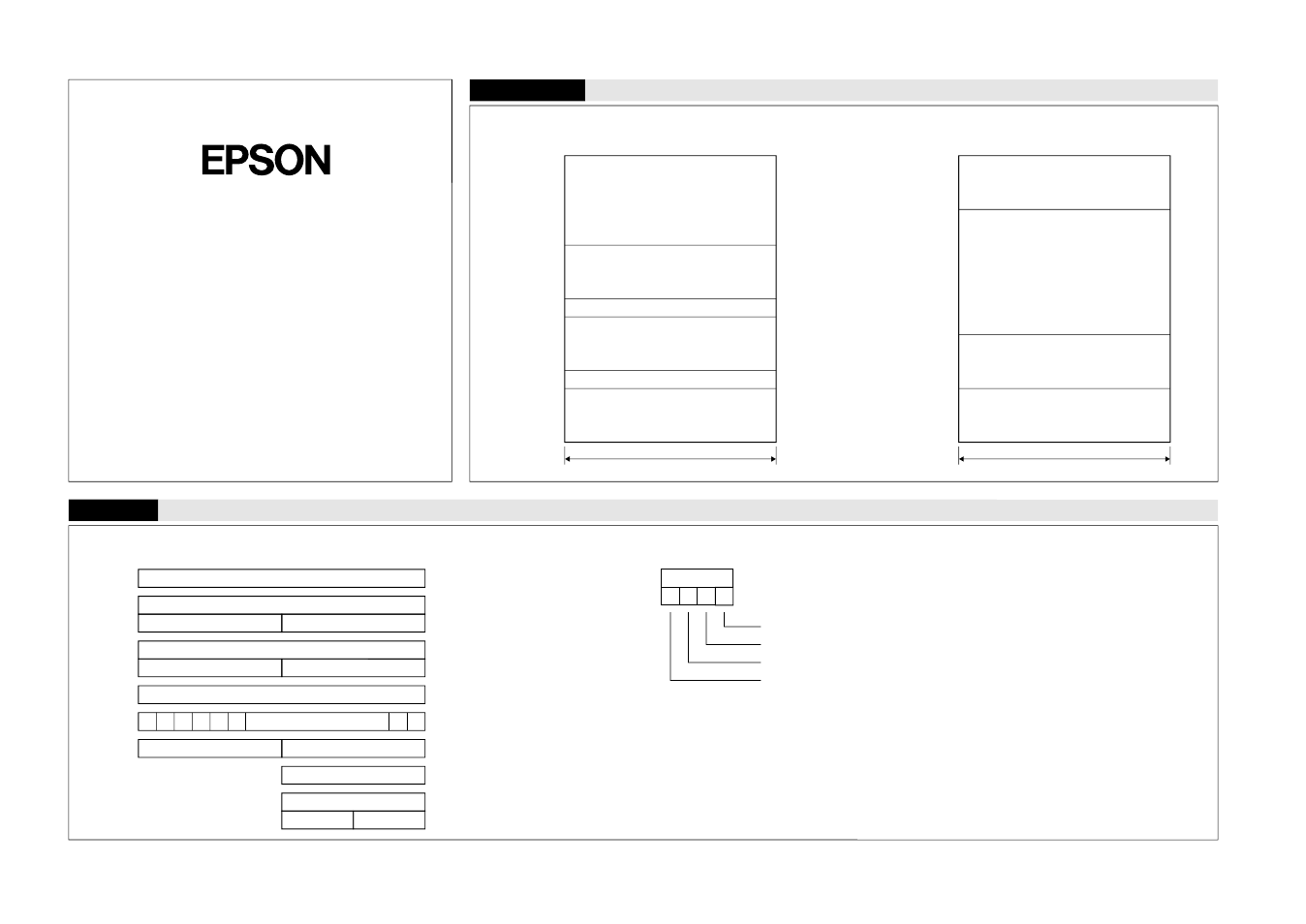 S1c63000 core cpu, Memory map, Registers | Quick reference for development, S1c63 family assembler package | Epson S5U1C63000A User Manual | Page 306 / 346