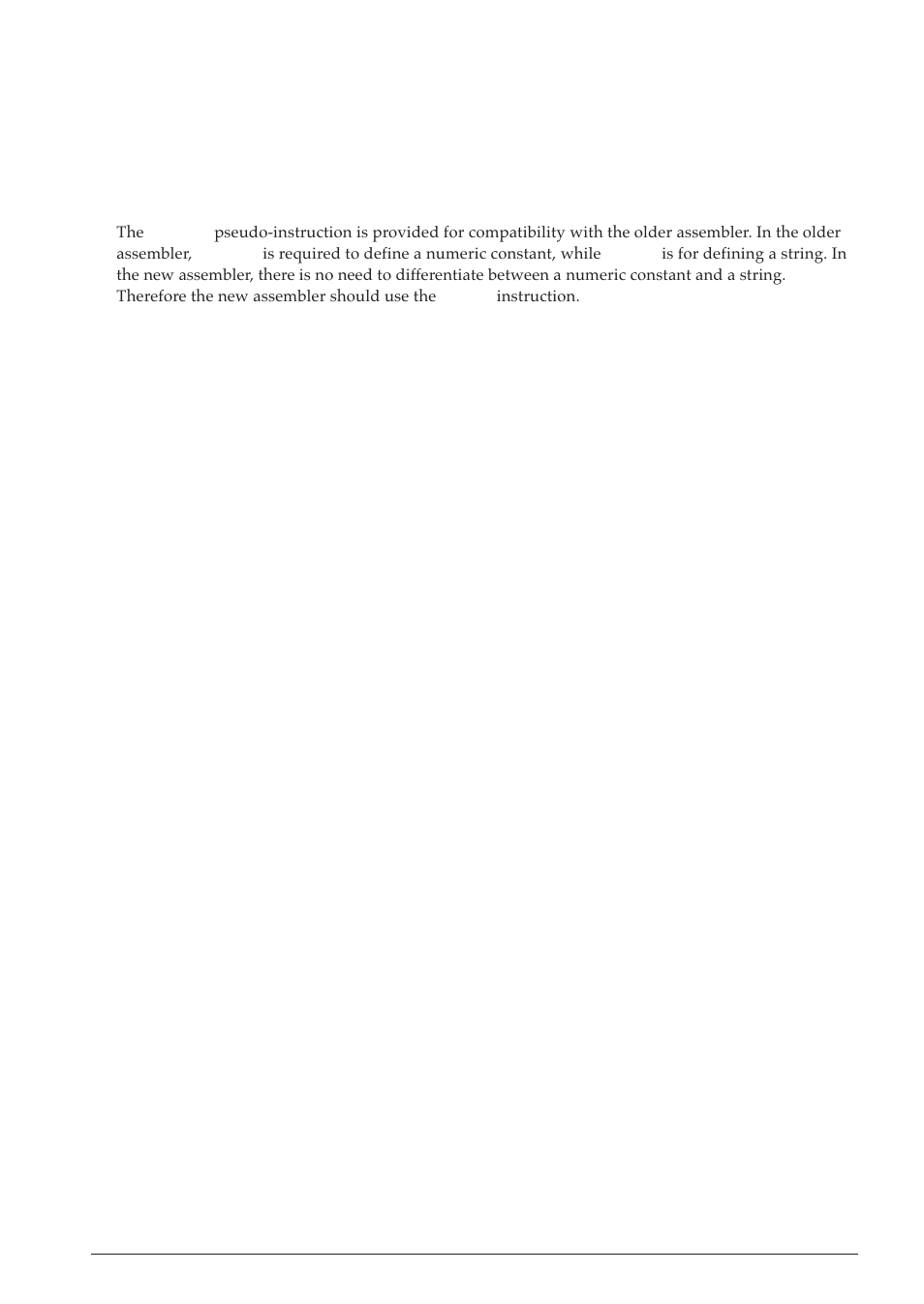 3 numeric define instruction (#defnum), 8 absolute assembling pseudo-instruction (.abs) | Epson S5U1C63000A User Manual | Page 81 / 346