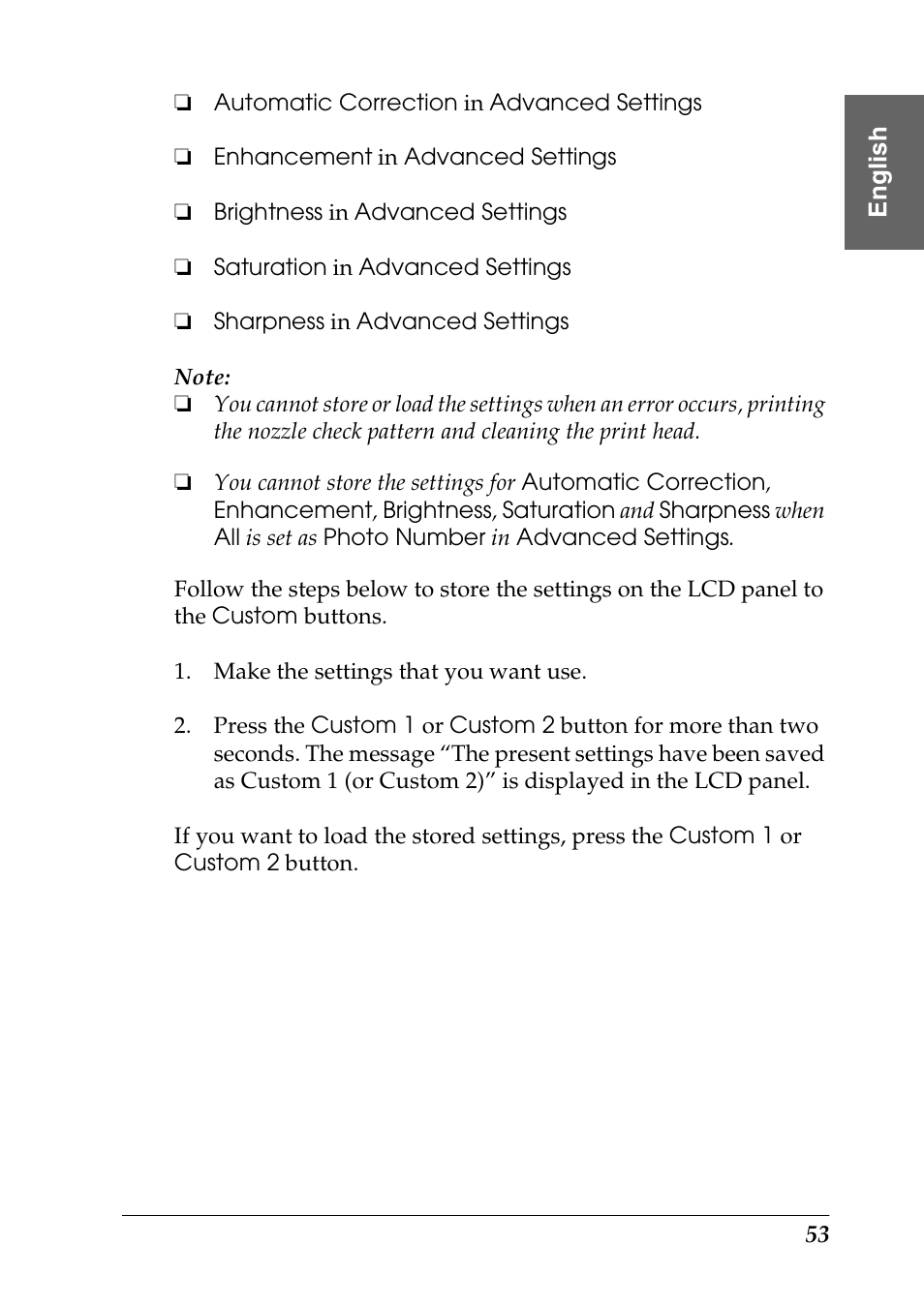 Epson Photo 925 User Manual | Page 55 / 152