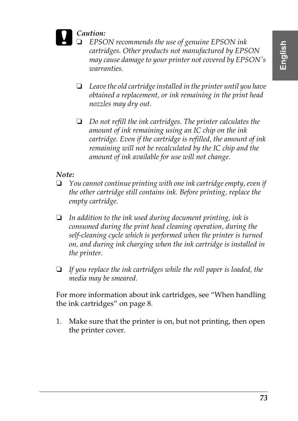 Epson Photo 925 User Manual | Page 75 / 152