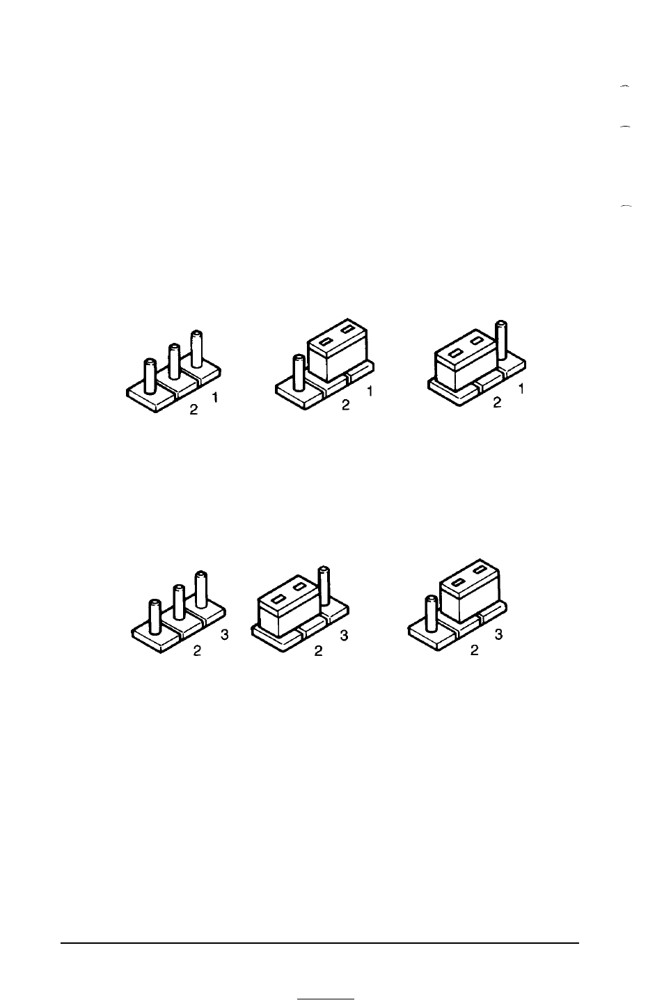 Changing jumper settings | Epson 386SX User Manual | Page 156 / 284