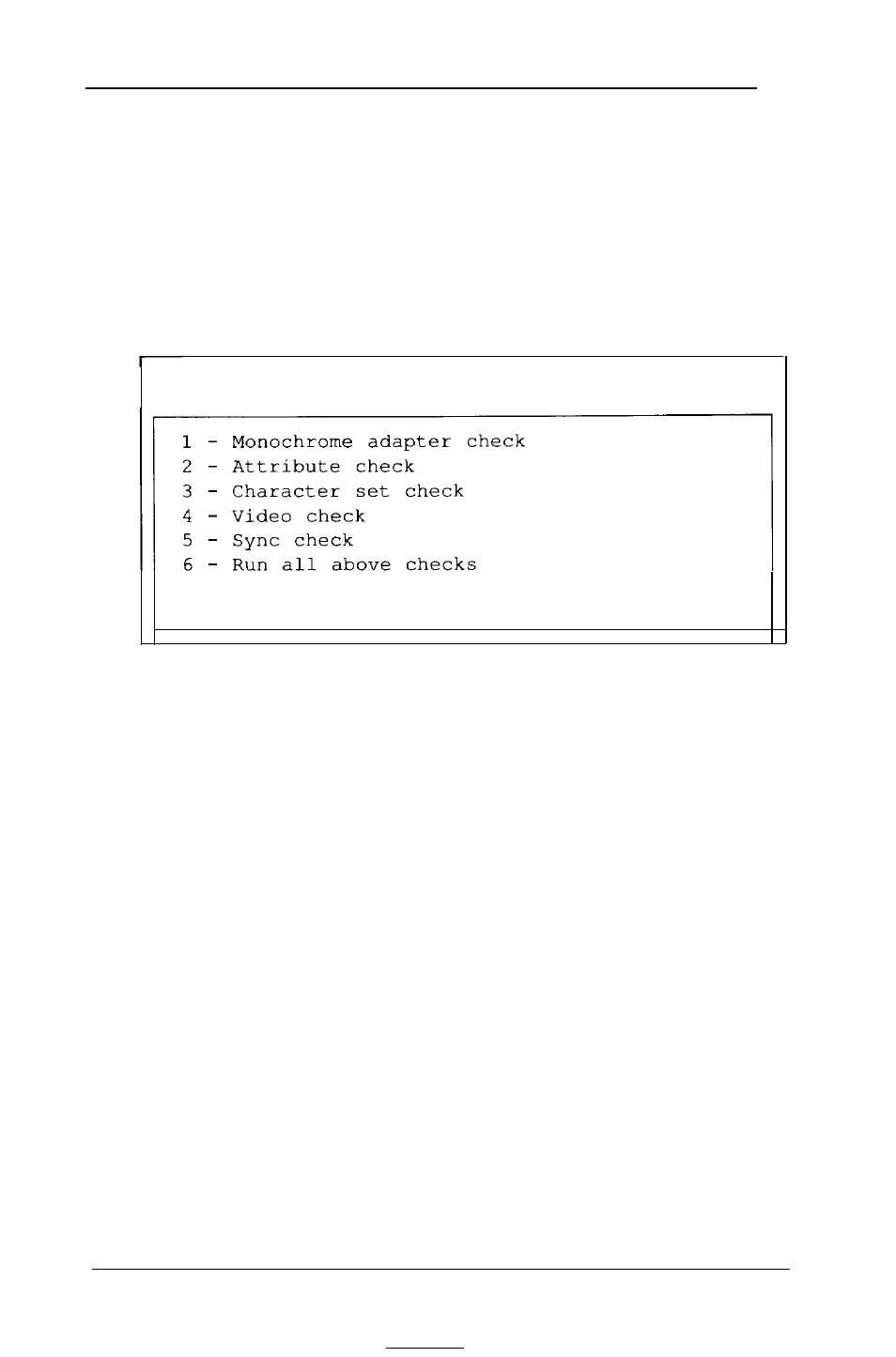 Monochrome display adapter and crt check, Monochrome adapter check, C-12 | Epson 386SX User Manual | Page 204 / 284