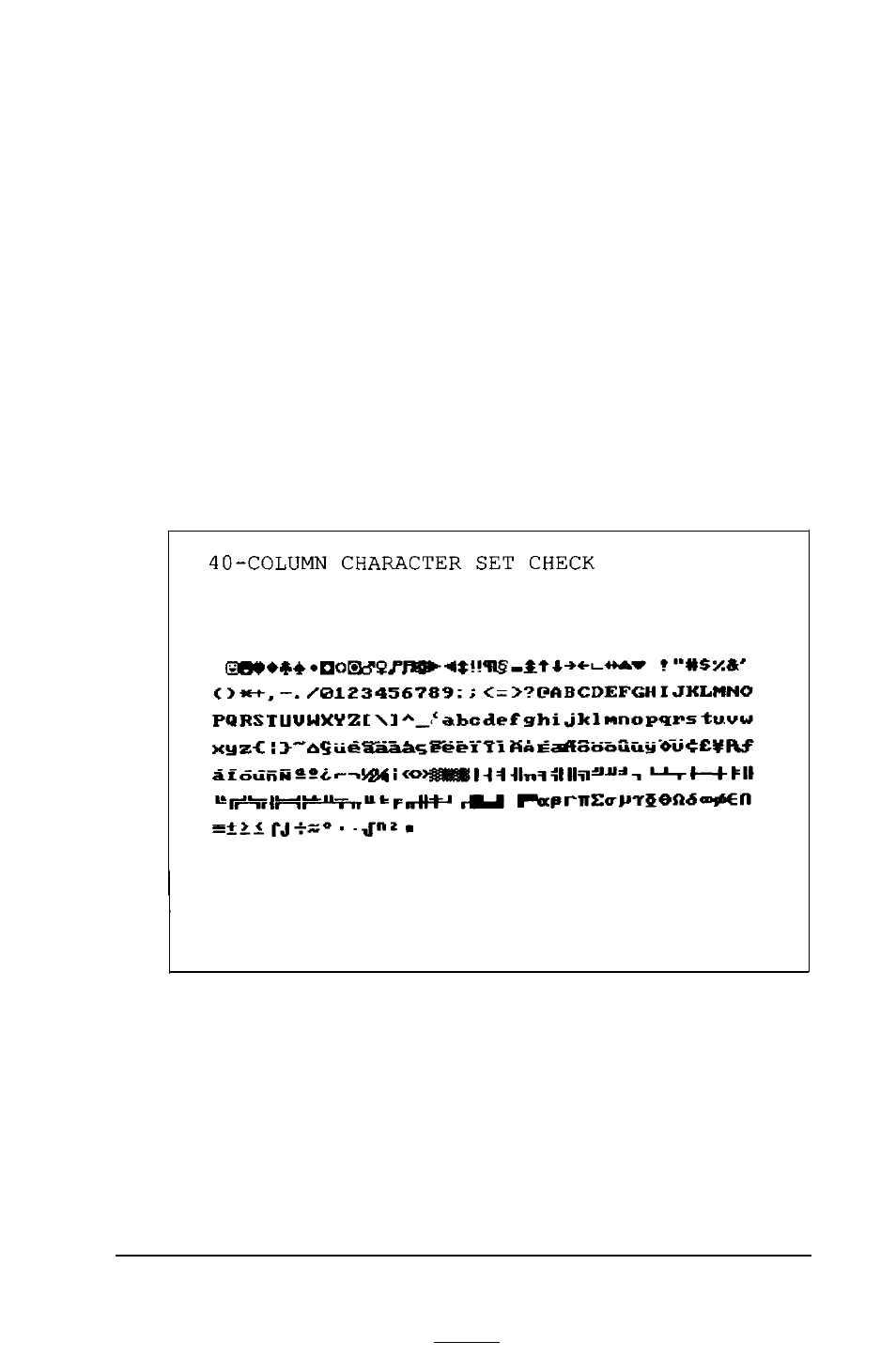 Column character set check, C-17 | Epson 386SX User Manual | Page 209 / 284