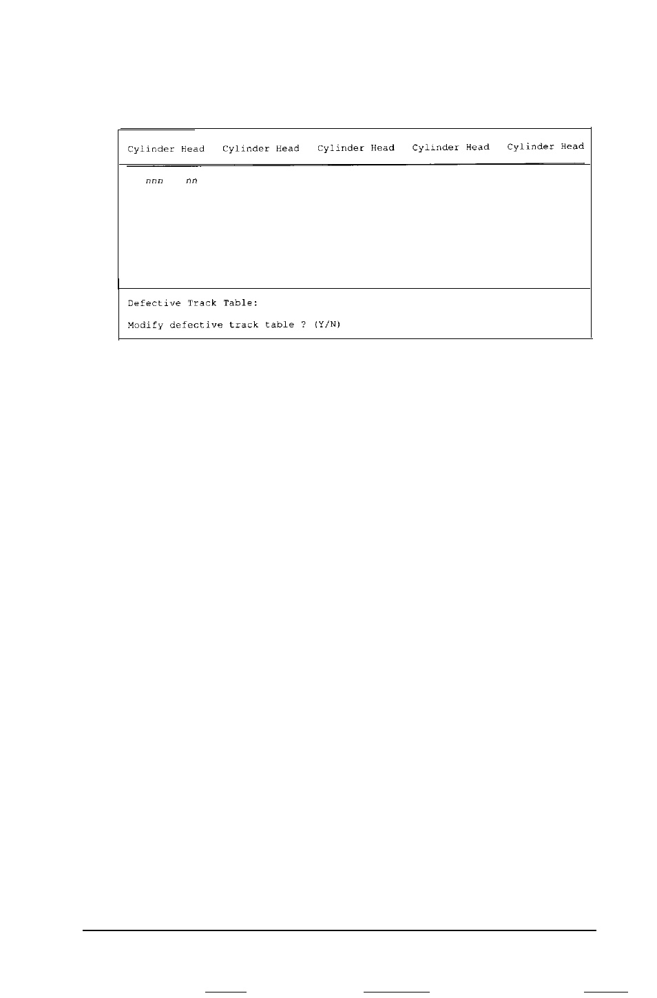 Modifying the defective track table | Epson 386SX User Manual | Page 239 / 284