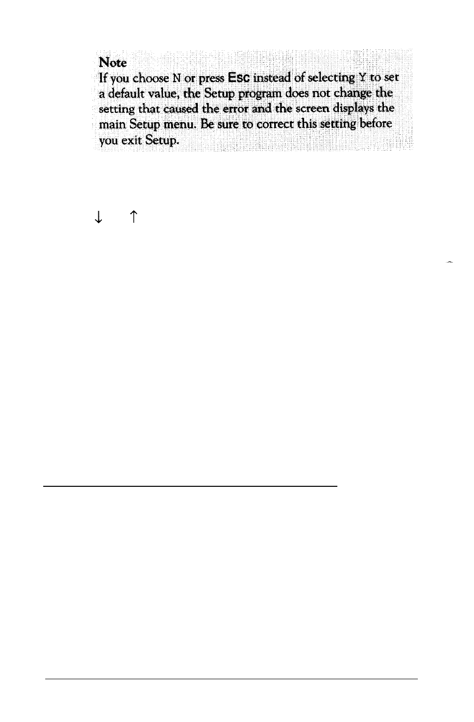 Moving the cursor block, Setting the display adapter card type | Epson 386SX User Manual | Page 44 / 284