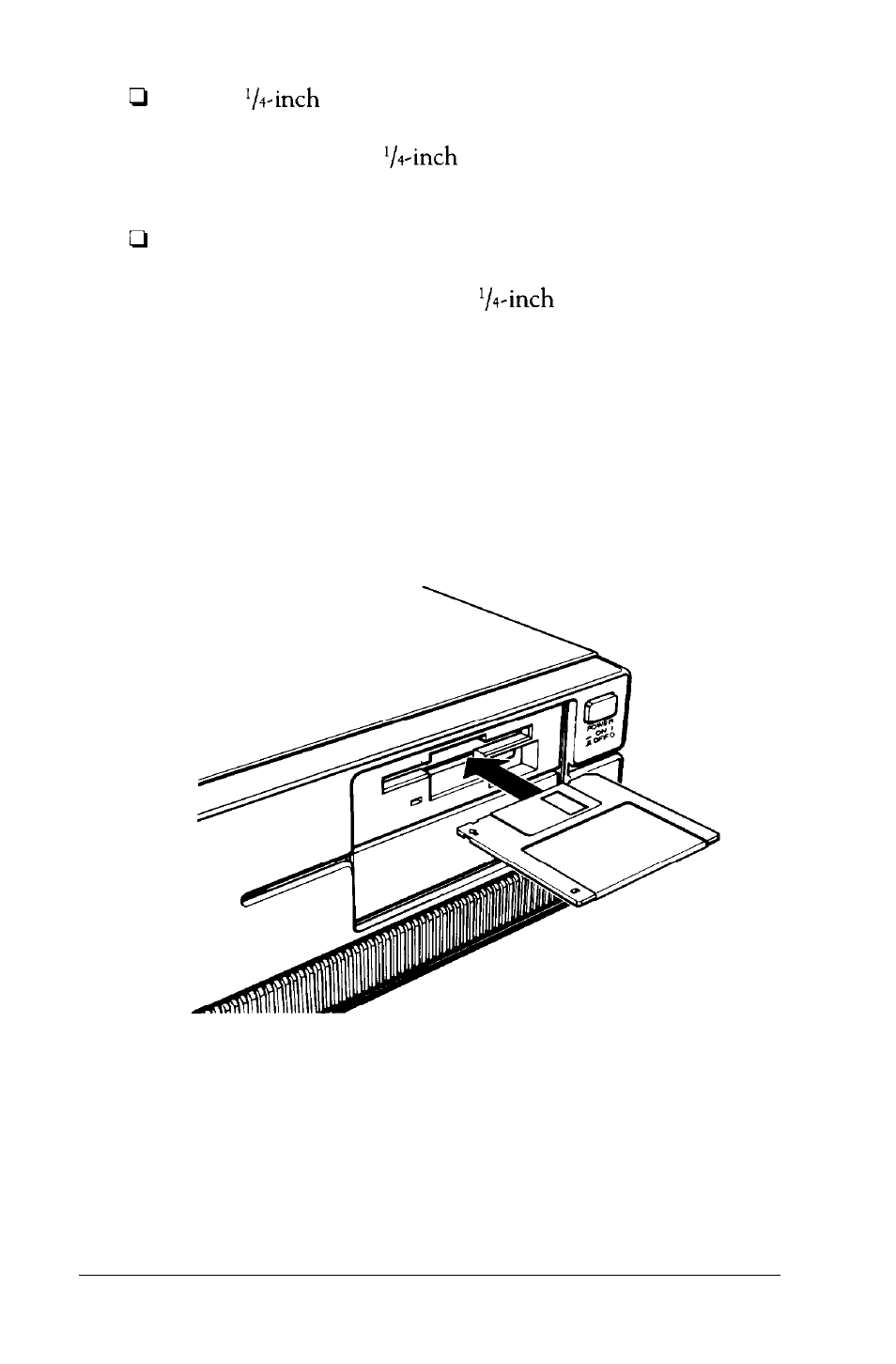 Inserting and removing diskettes | Epson 386SX User Manual | Page 86 / 284