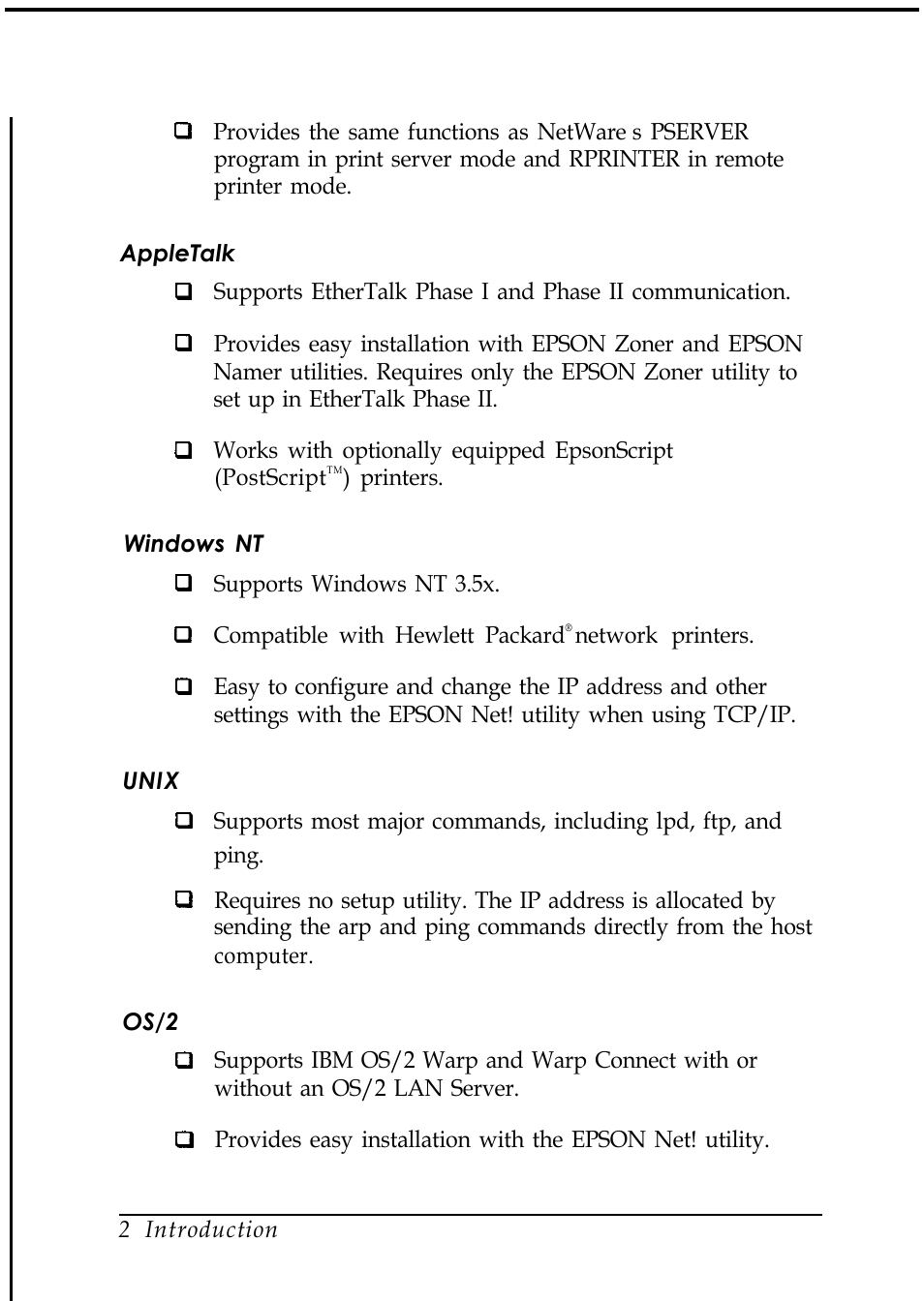 Epson C82346 User Manual | Page 11 / 81