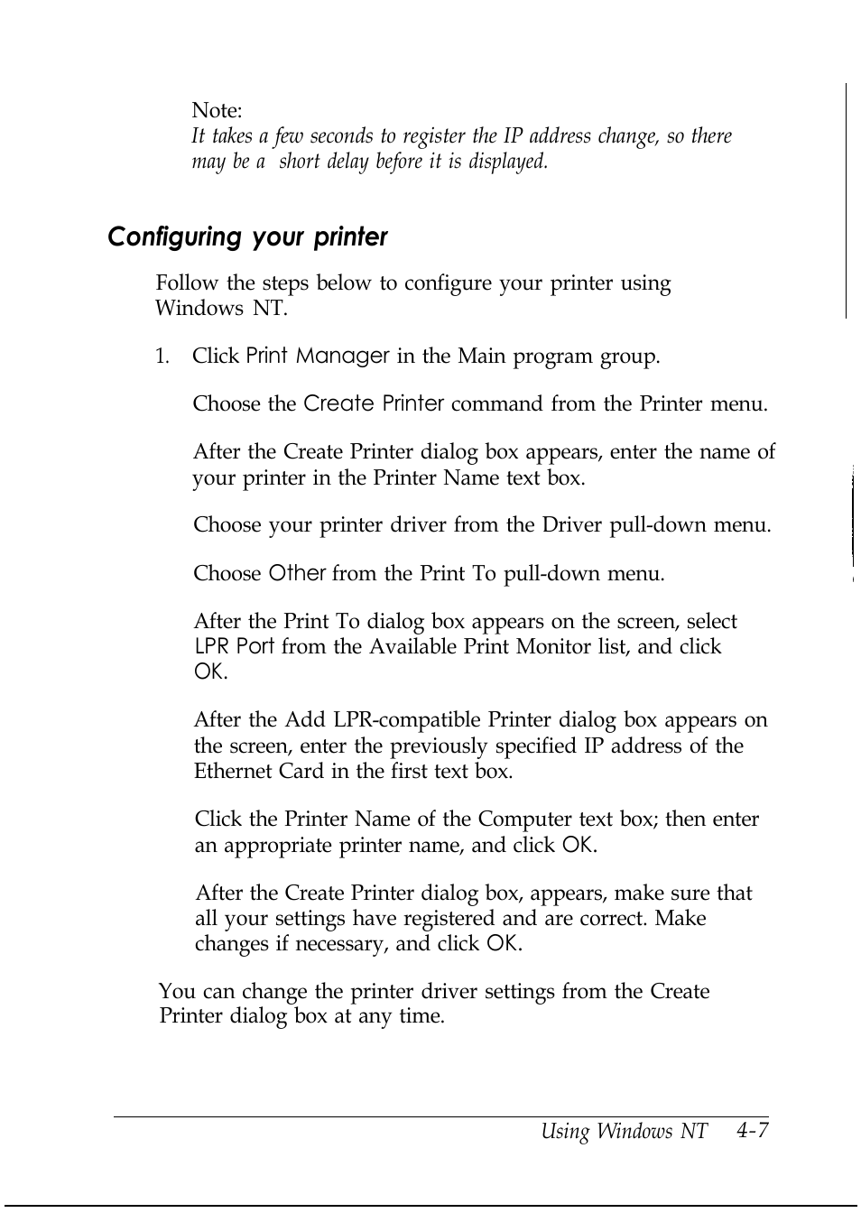 Configuring your printer | Epson C82346 User Manual | Page 52 / 81