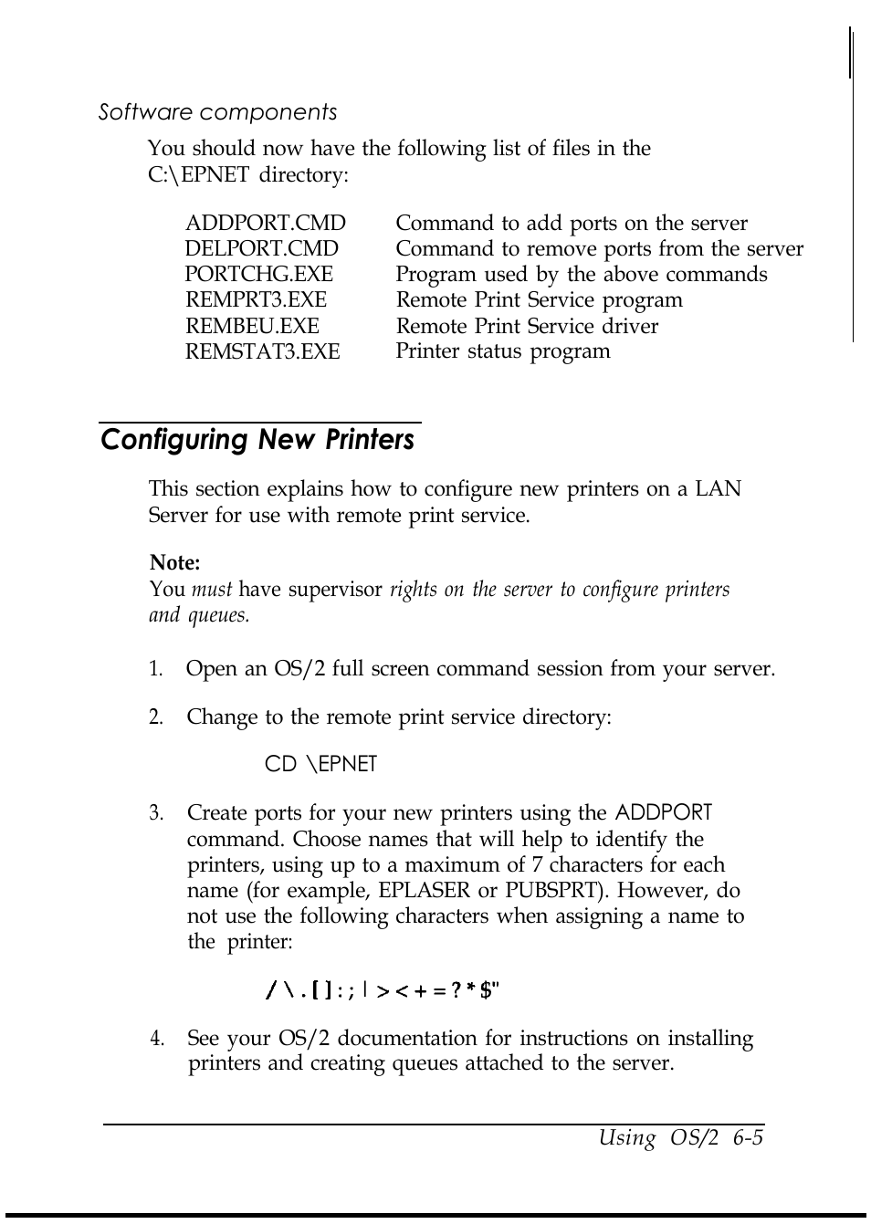 Configuring new printers | Epson C82346 User Manual | Page 71 / 81