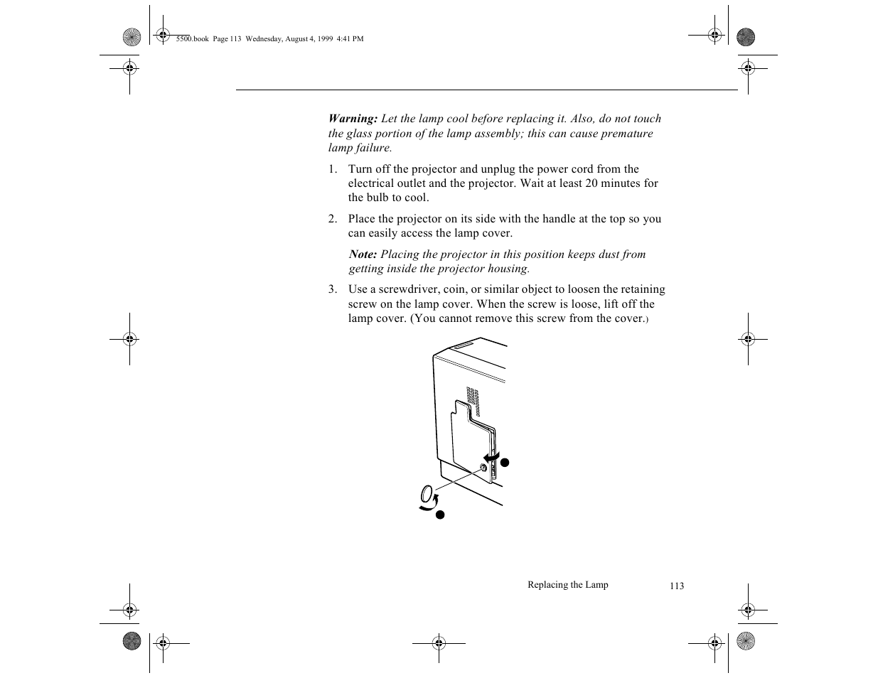 Epson 5500C User Manual | Page 125 / 156