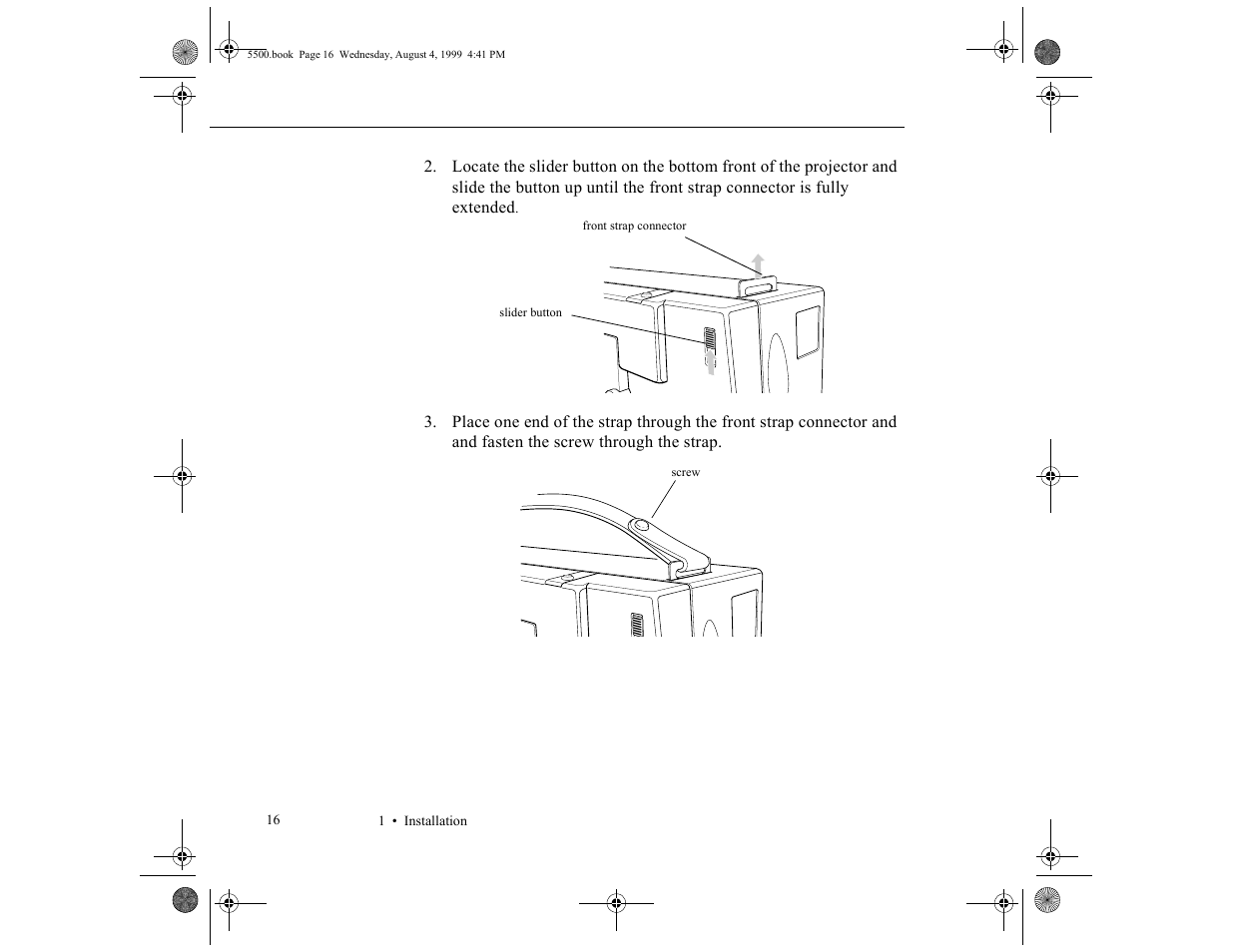 Epson 5500C User Manual | Page 25 / 156