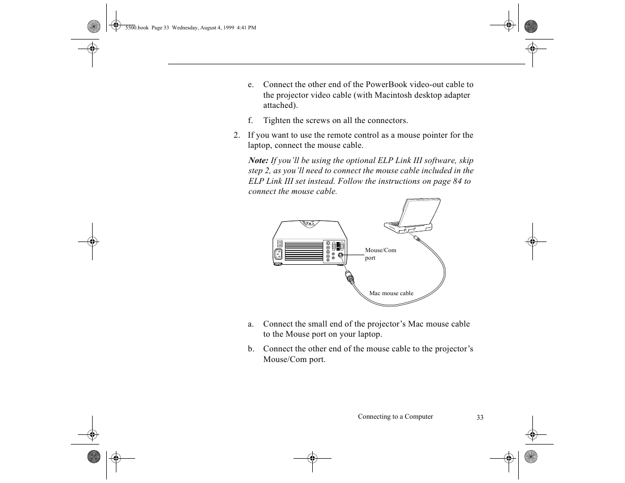Epson 5500C User Manual | Page 42 / 156