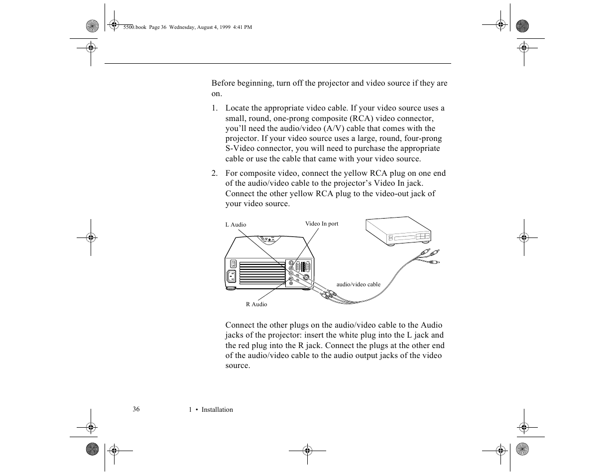 Epson 5500C User Manual | Page 45 / 156