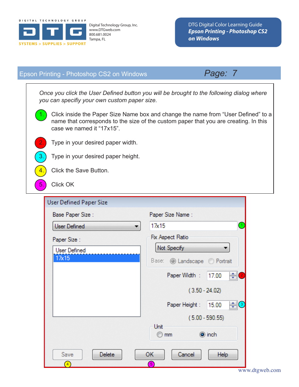 Page: 7 | Epson Printing - Photoshop CS2 User Manual | Page 7 / 12