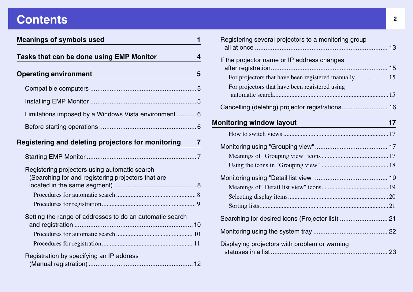 Epson V4.22 User Manual | Page 3 / 36