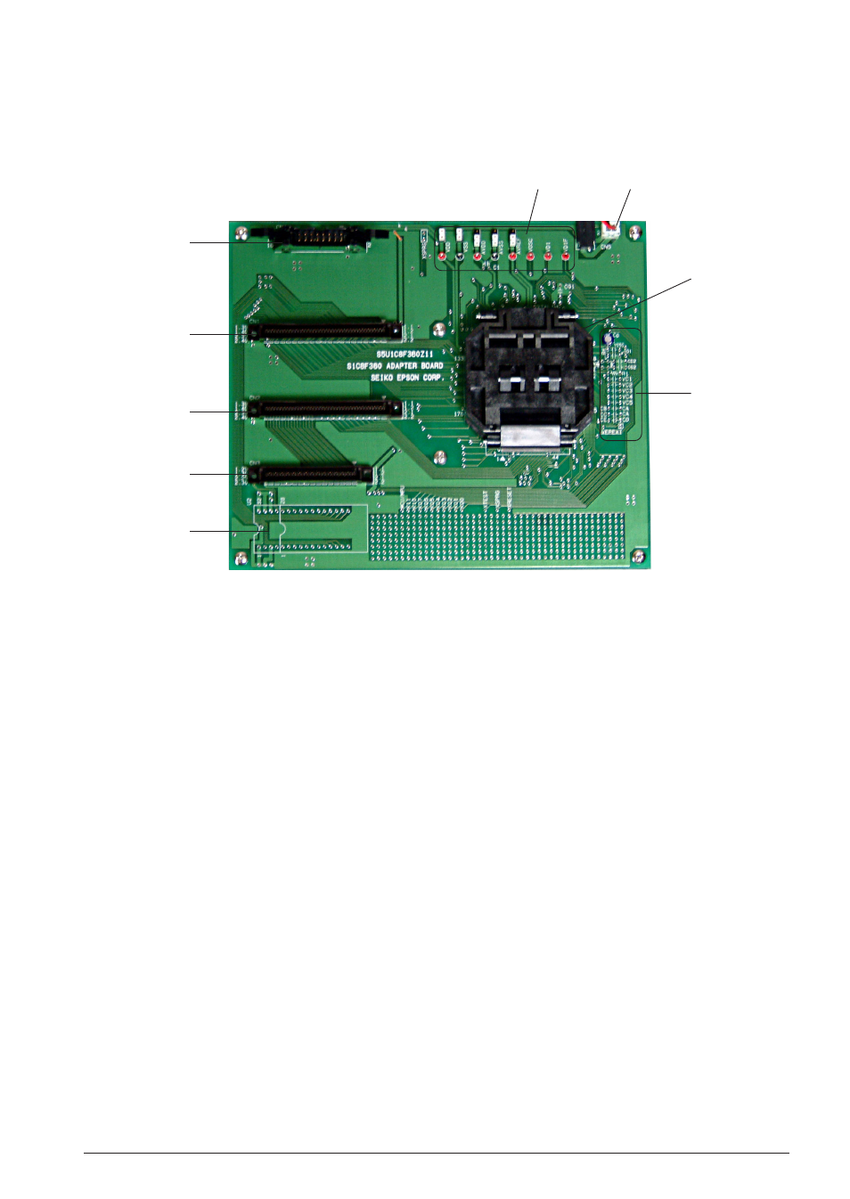 4 name and function of each part, Chapter, Unction | Epson MF1466-01 User Manual | Page 11 / 19