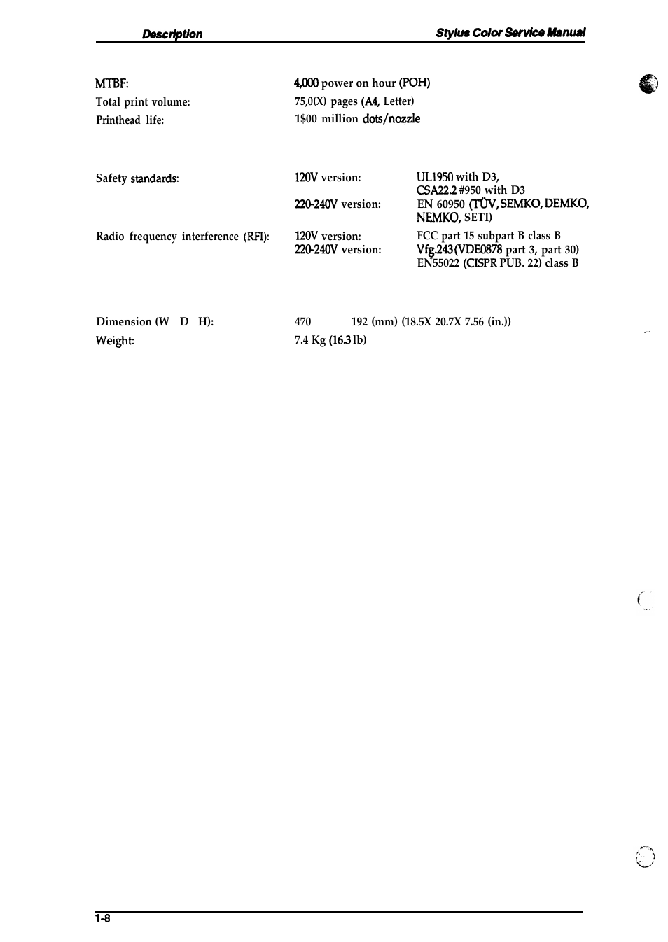 Epson 4003353 User Manual | Page 16 / 133