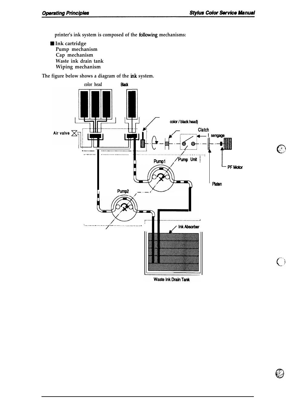 4 ink system this, Figure, Ink system block | Epson 4003353 User Manual | Page 38 / 133