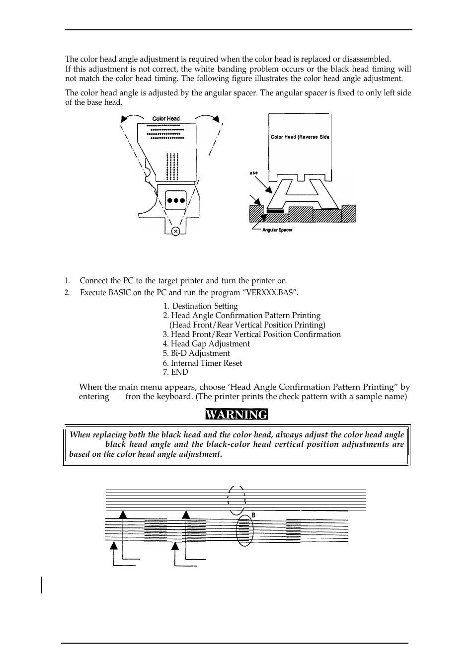 C-head, Angle confirmation sample | Epson 4003353 User Manual | Page 92 / 133