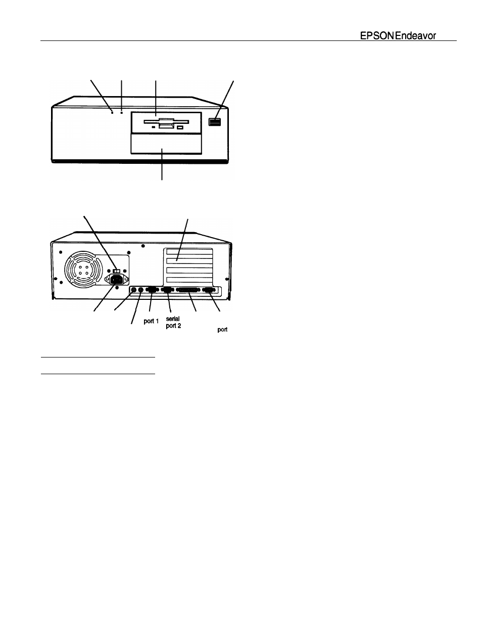 Epson Endeavor power (SPEED) hard disk diskette WG User Manual | 8 pages