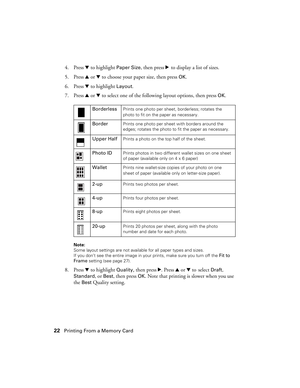 Epson R380 User Manual | Page 22 / 72