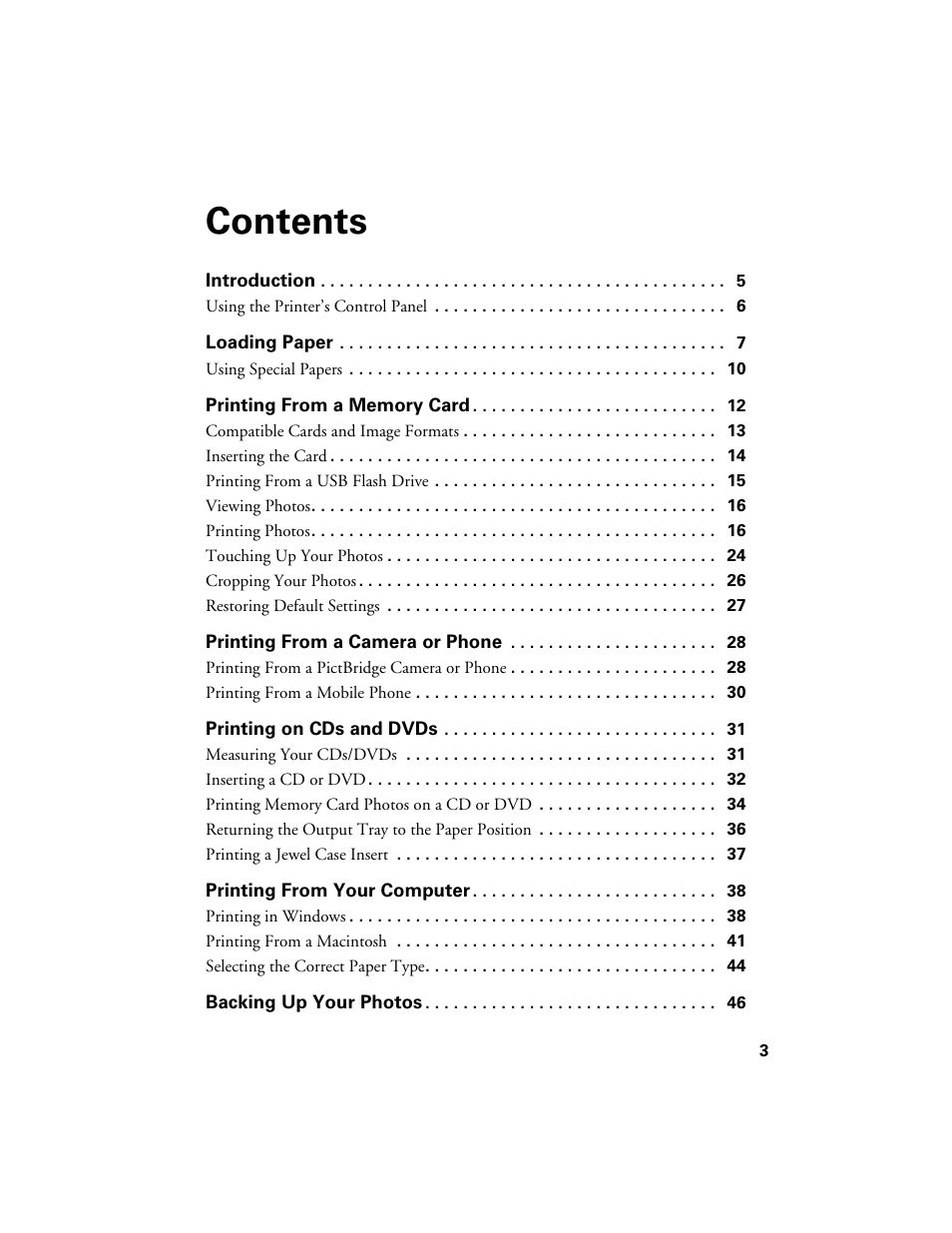 Epson R380 User Manual | Page 3 / 72