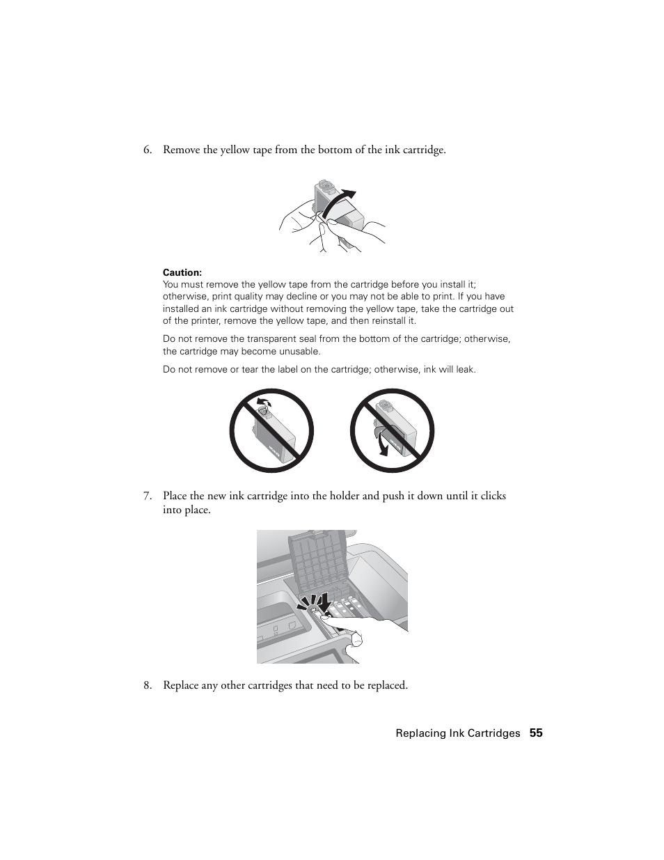 Epson R380 User Manual | Page 55 / 72