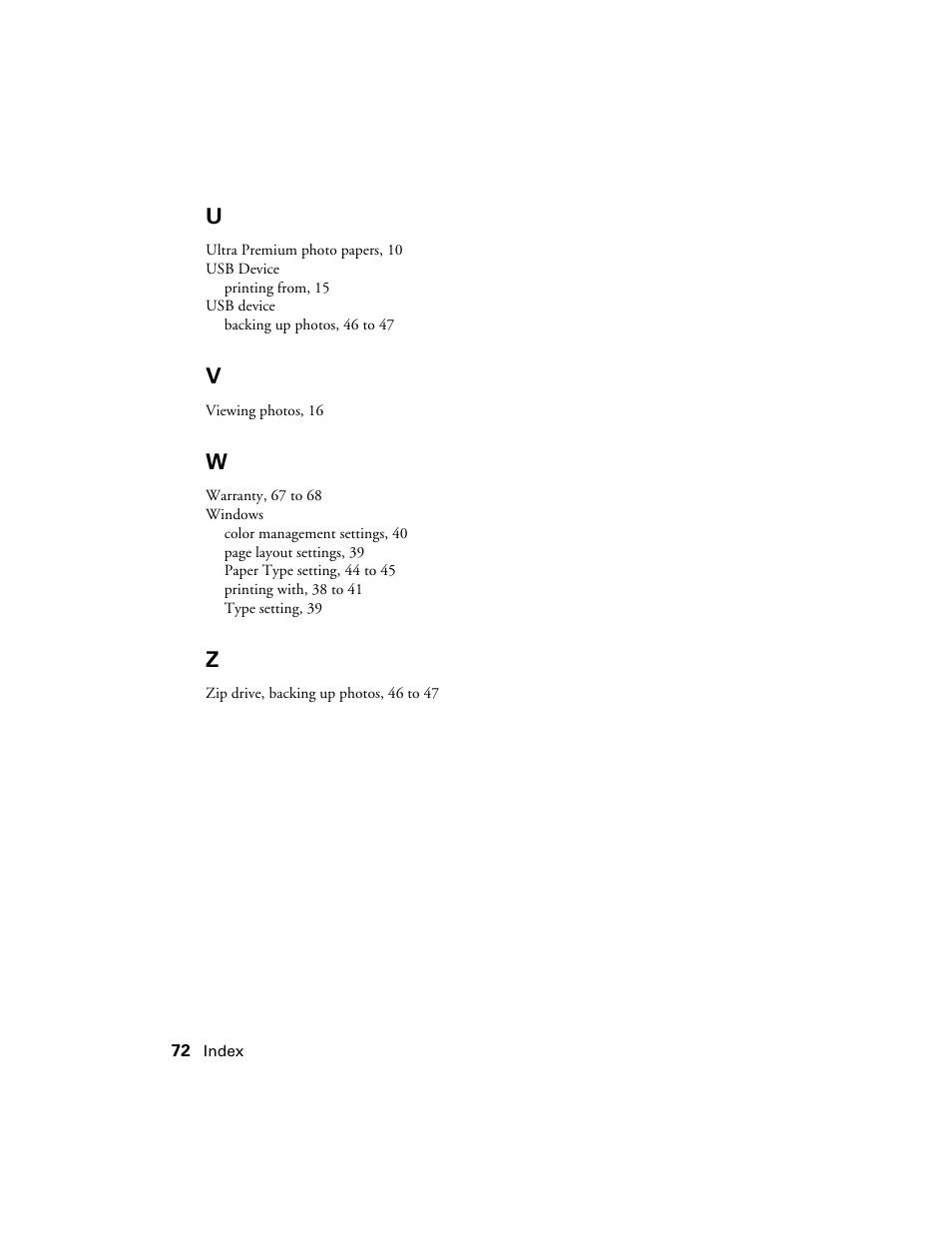 Epson R380 User Manual | Page 72 / 72