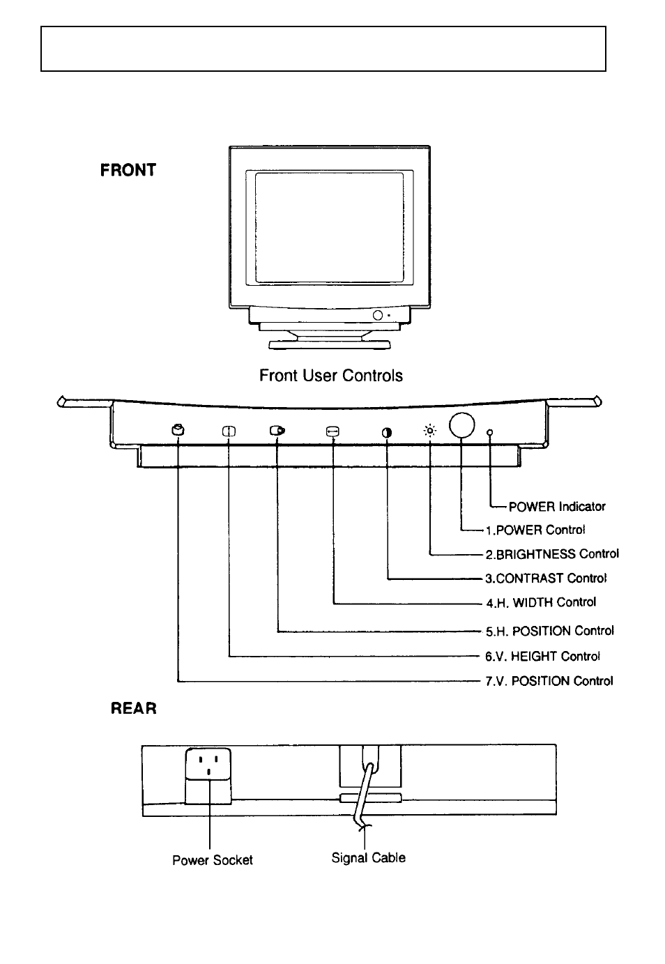 Chap 5-control locations and adjustments, Control locations and adjustments | Epson TC-1428 User Manual | Page 8 / 16