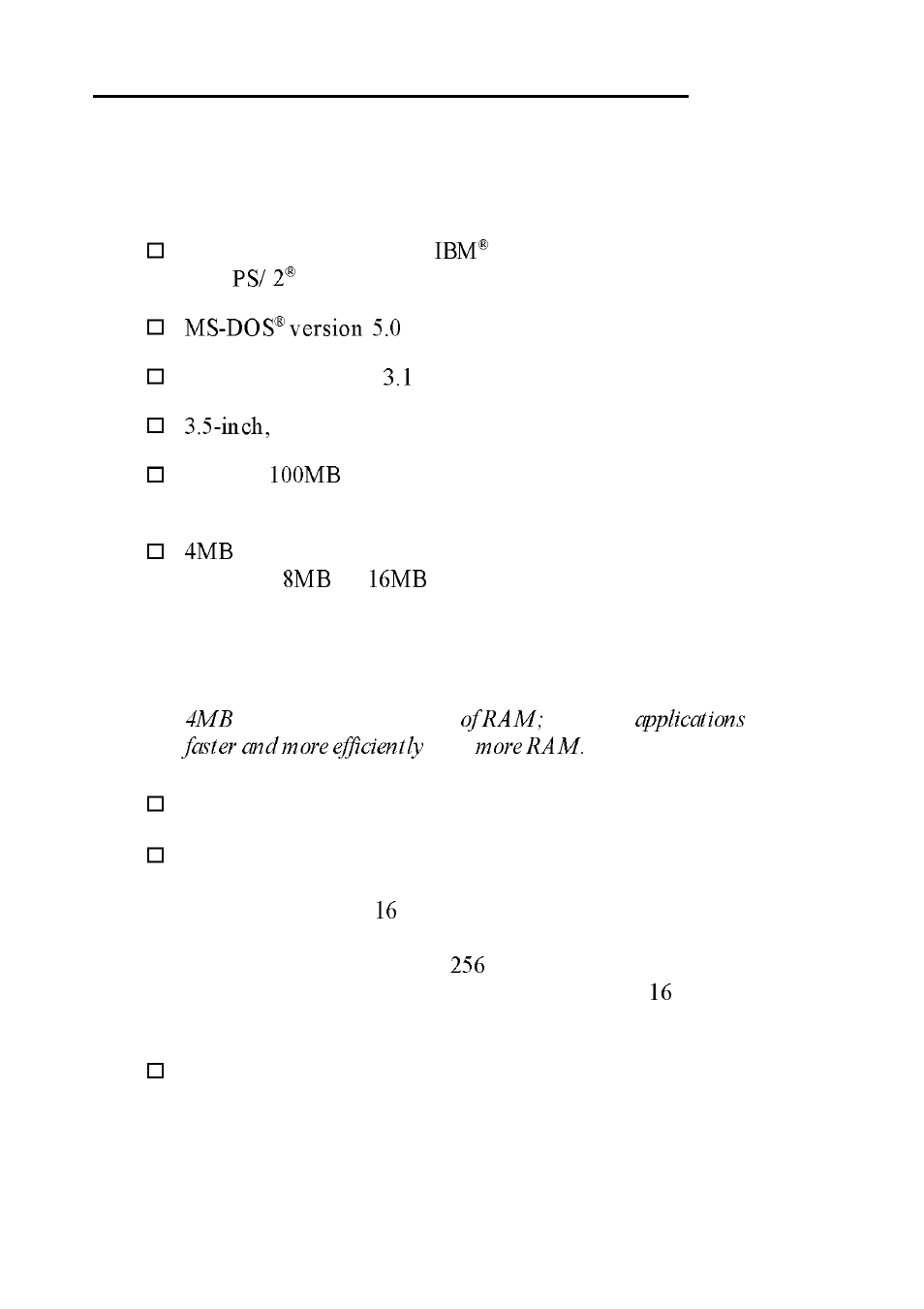 System and memory requirements | Epson ES-1000C User Manual | Page 4 / 28