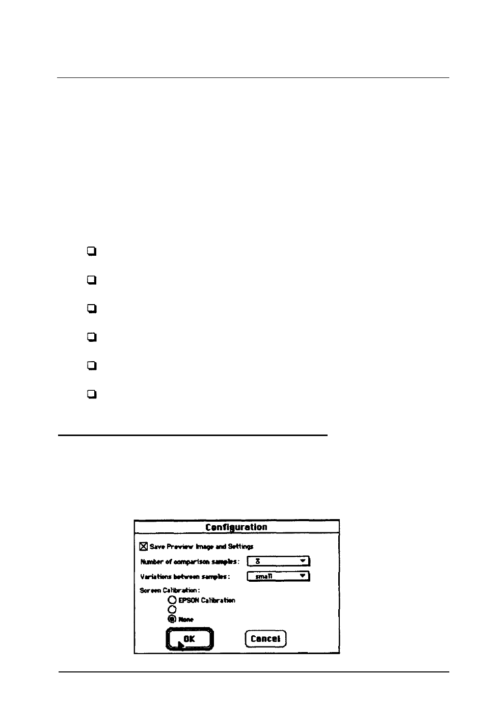 Chap 4-using special effects, Modifying the twain configuration, Using special effects | Chapter 4 | Epson Macintosh User Manual | Page 38 / 80