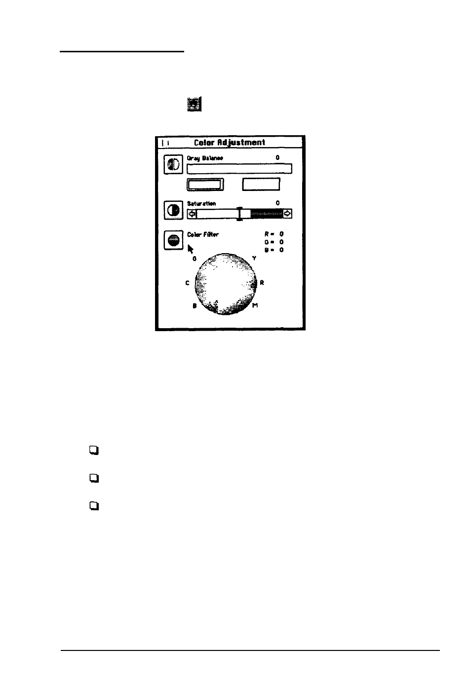 Adjusting colors | Epson Macintosh User Manual | Page 44 / 80