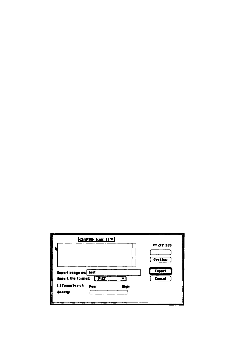 Exporting an image | Epson Macintosh User Manual | Page 49 / 80