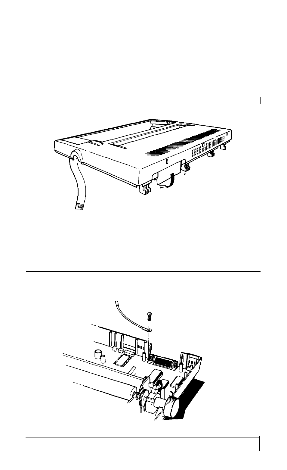 Inserting the interface board | Epson Apex-80 User Manual | Page 133 / 149
