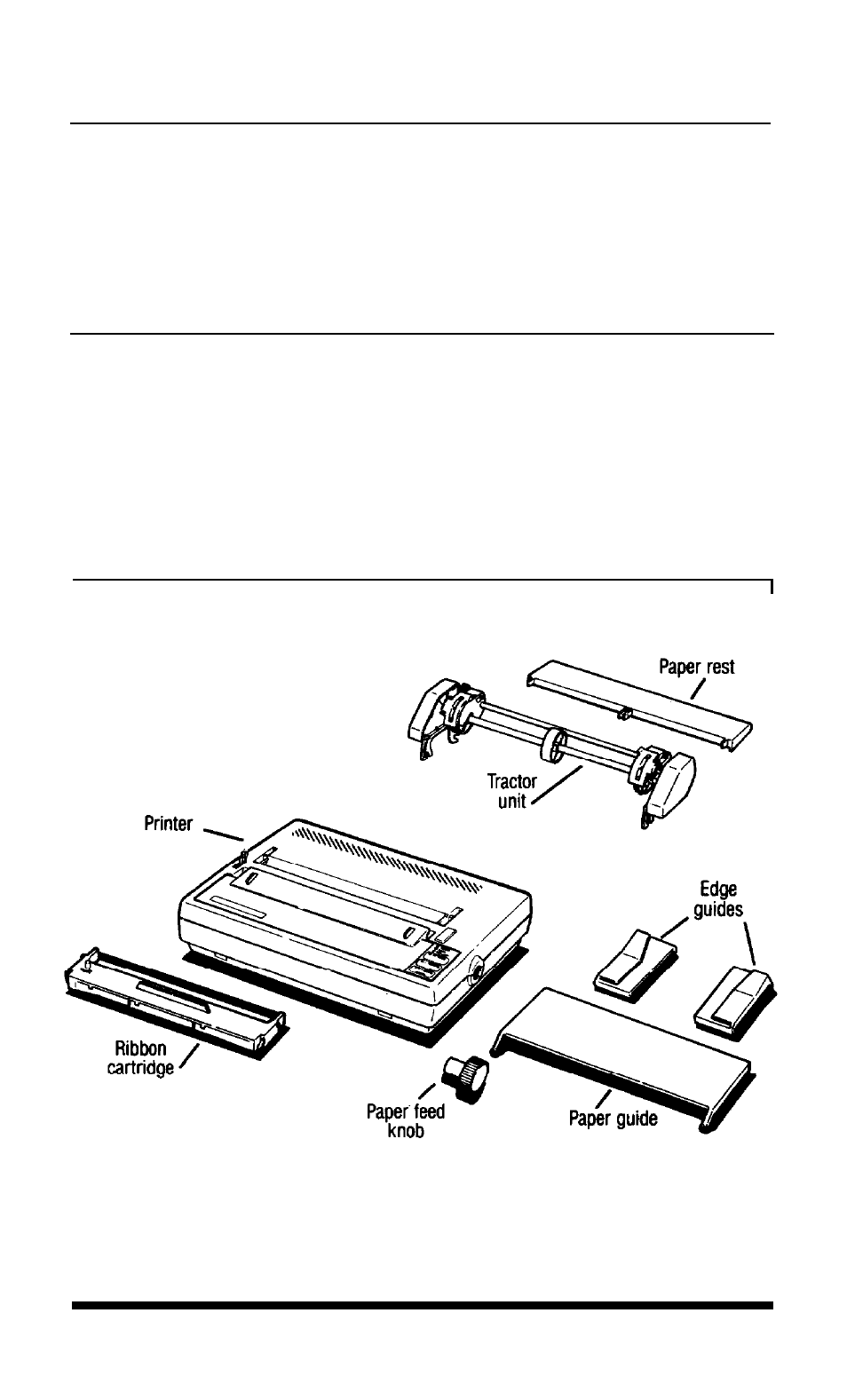 Chap 1-setting up, Identifying printer parts, Setting up | Chapter 1 | Epson Apex-80 User Manual | Page 8 / 149