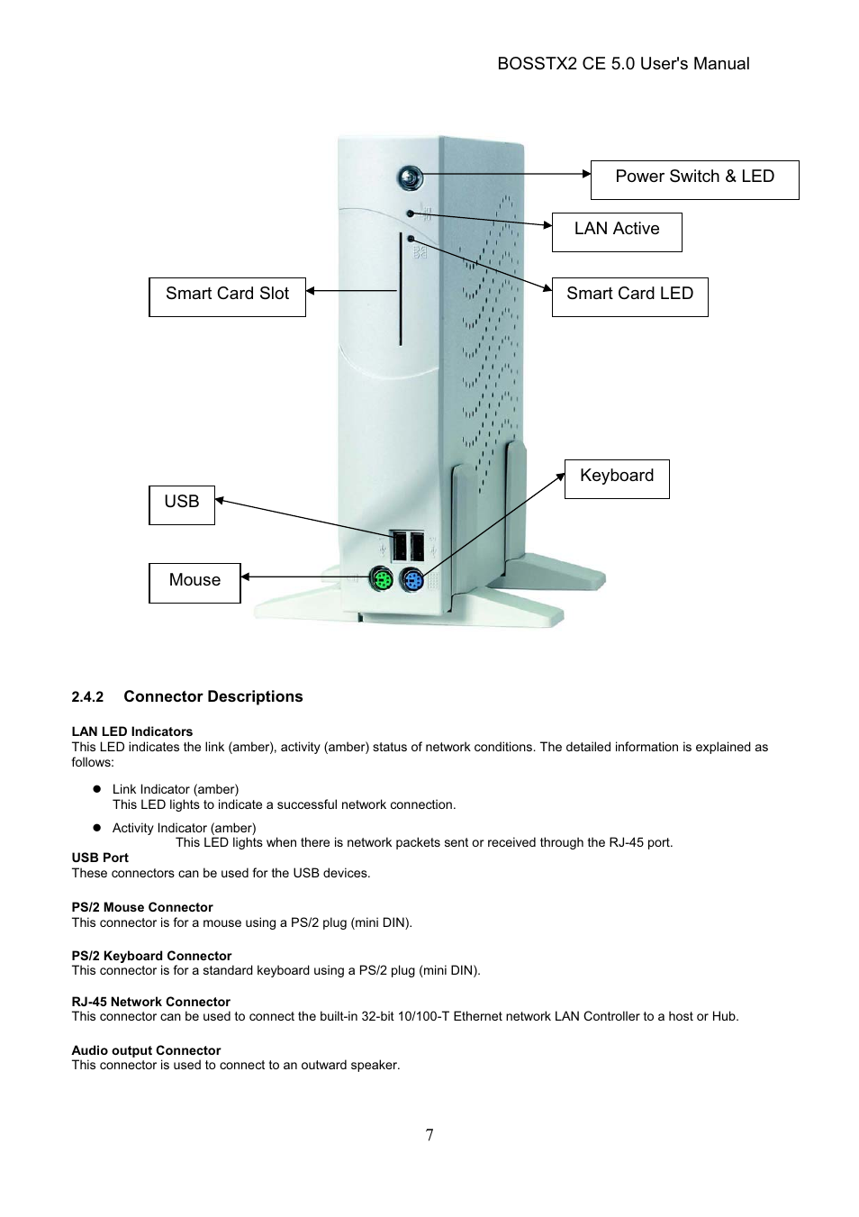 Epson Windows-Based Terminal BOSSTX2 CE 5.0 User Manual | Page 12 / 88