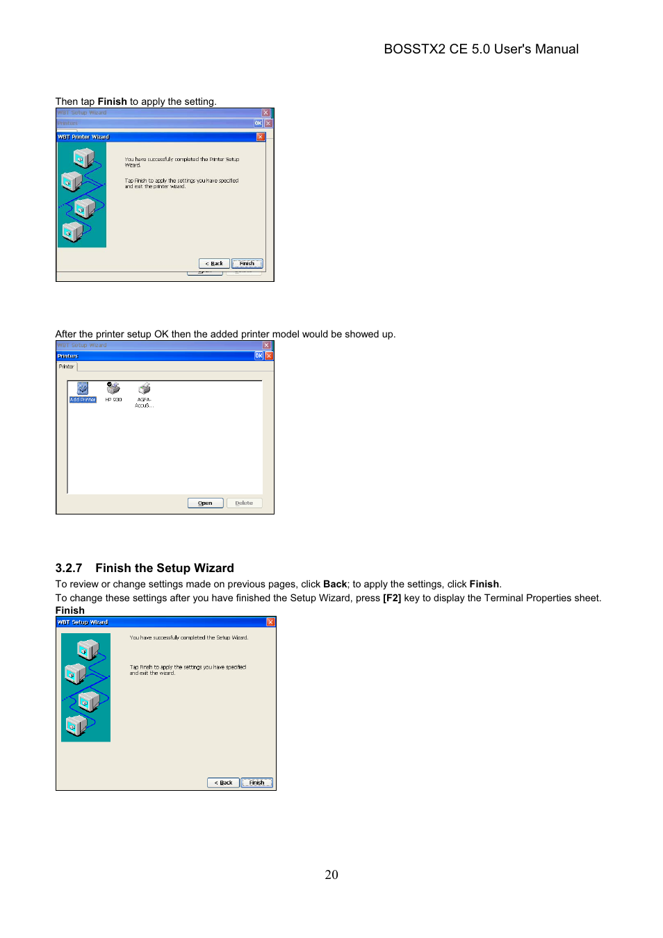 Epson Windows-Based Terminal BOSSTX2 CE 5.0 User Manual | Page 25 / 88