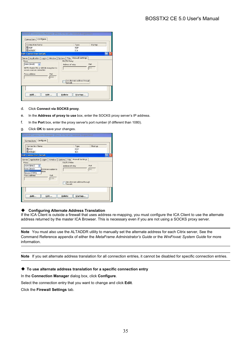 Bosstx2 ce 5.0 user's manual | Epson Windows-Based Terminal BOSSTX2 CE 5.0 User Manual | Page 40 / 88