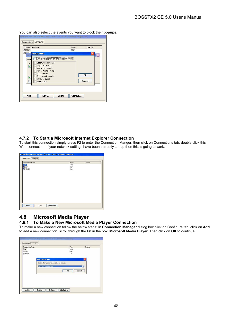 Epson Windows-Based Terminal BOSSTX2 CE 5.0 User Manual | Page 53 / 88