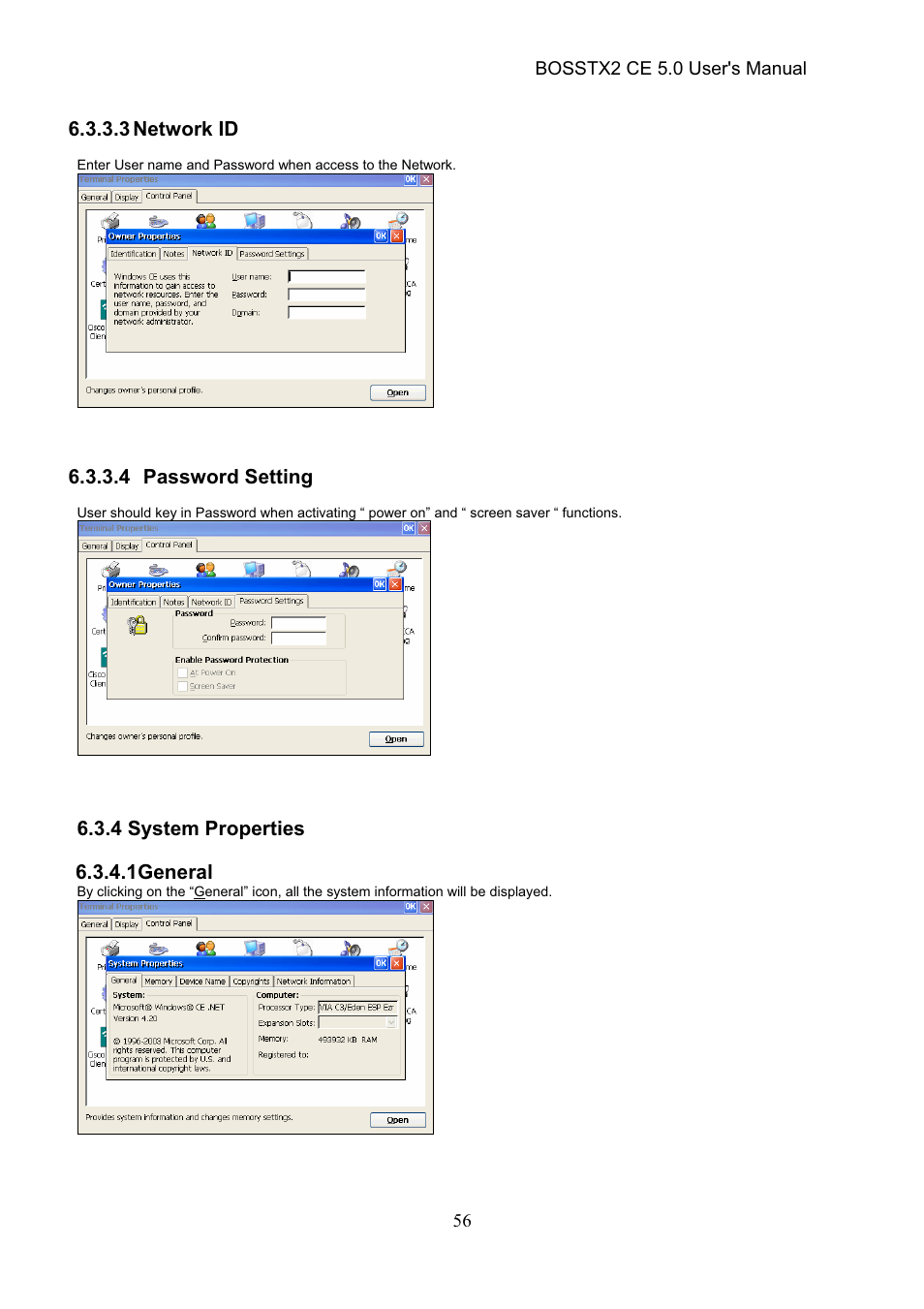 Epson Windows-Based Terminal BOSSTX2 CE 5.0 User Manual | Page 61 / 88