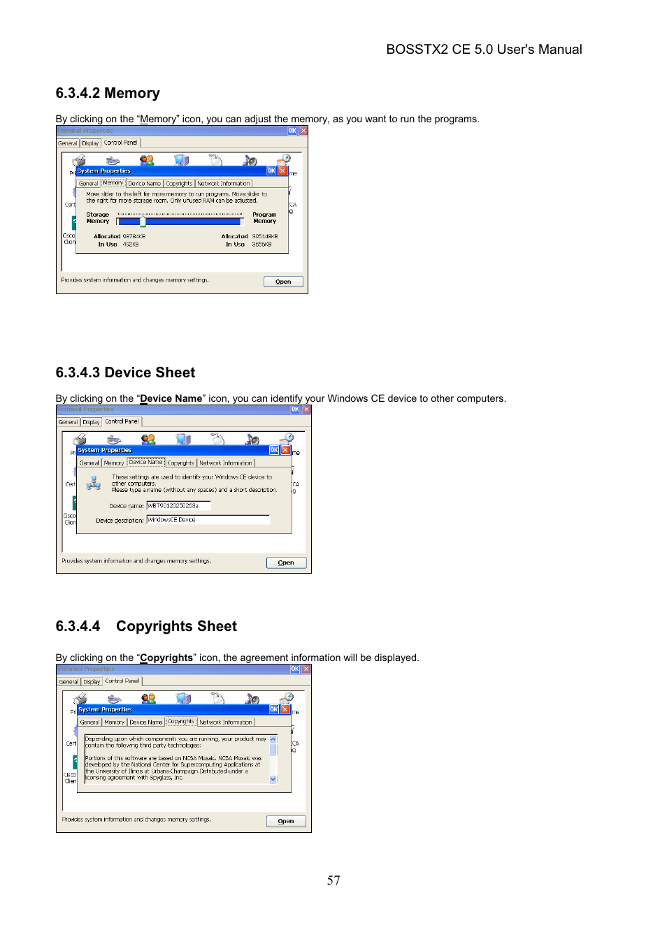 Epson Windows-Based Terminal BOSSTX2 CE 5.0 User Manual | Page 62 / 88