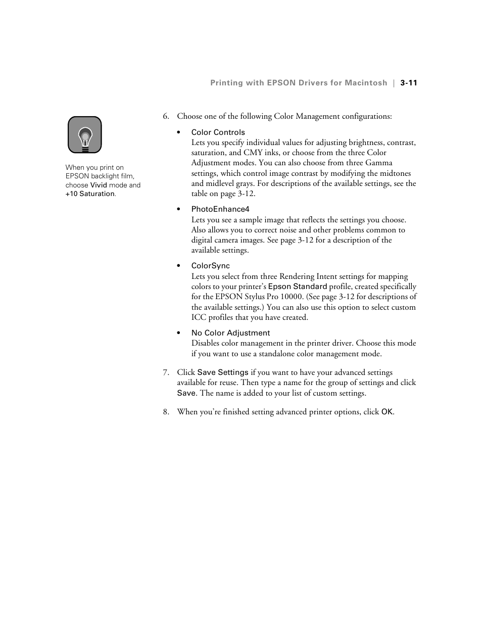 Epson StylusPro10000 User Manual | Page 77 / 168