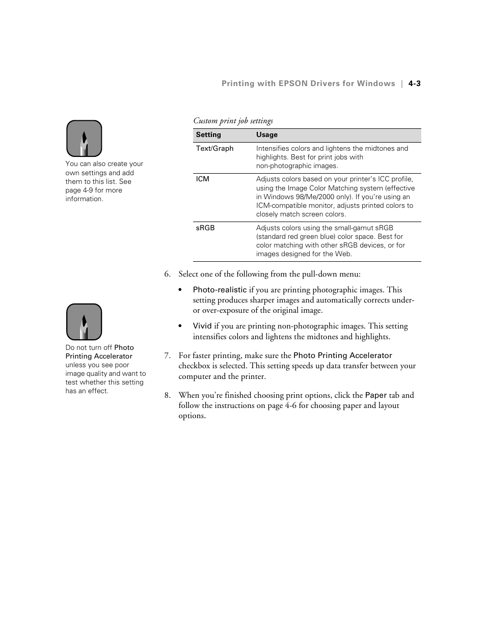 Epson StylusPro10000 User Manual | Page 89 / 168