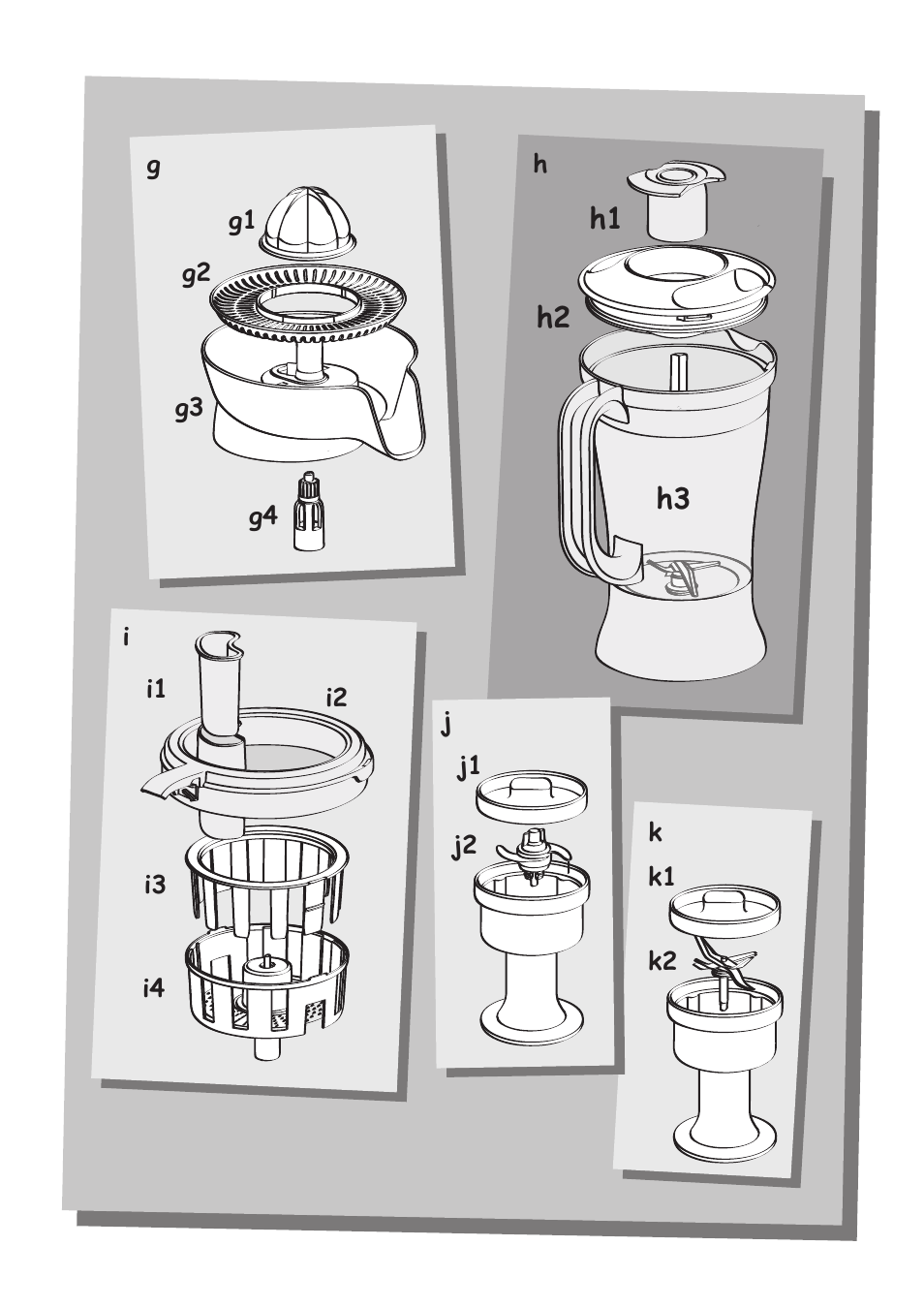 Moulinex FP 655 User Manual | Page 3 / 70